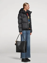 Frayme Croc-Embossed Tote Bag