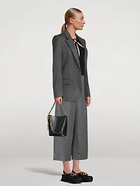Frayme Croc-Embossed Bucket Bag