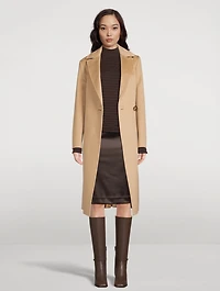 Belted Cashmere Coat
