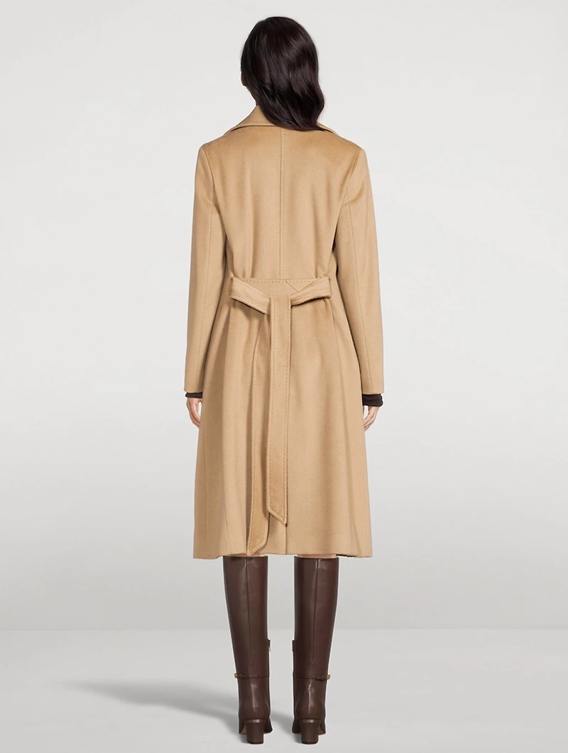 Belted Cashmere Coat