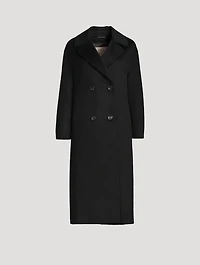 Double-Breasted Camel Hair Coat