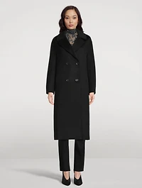 Double-Breasted Camel Hair Coat