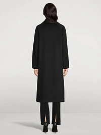 Double-Breasted Camel Hair Coat