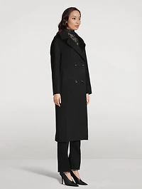 Double-Breasted Camel Hair Coat