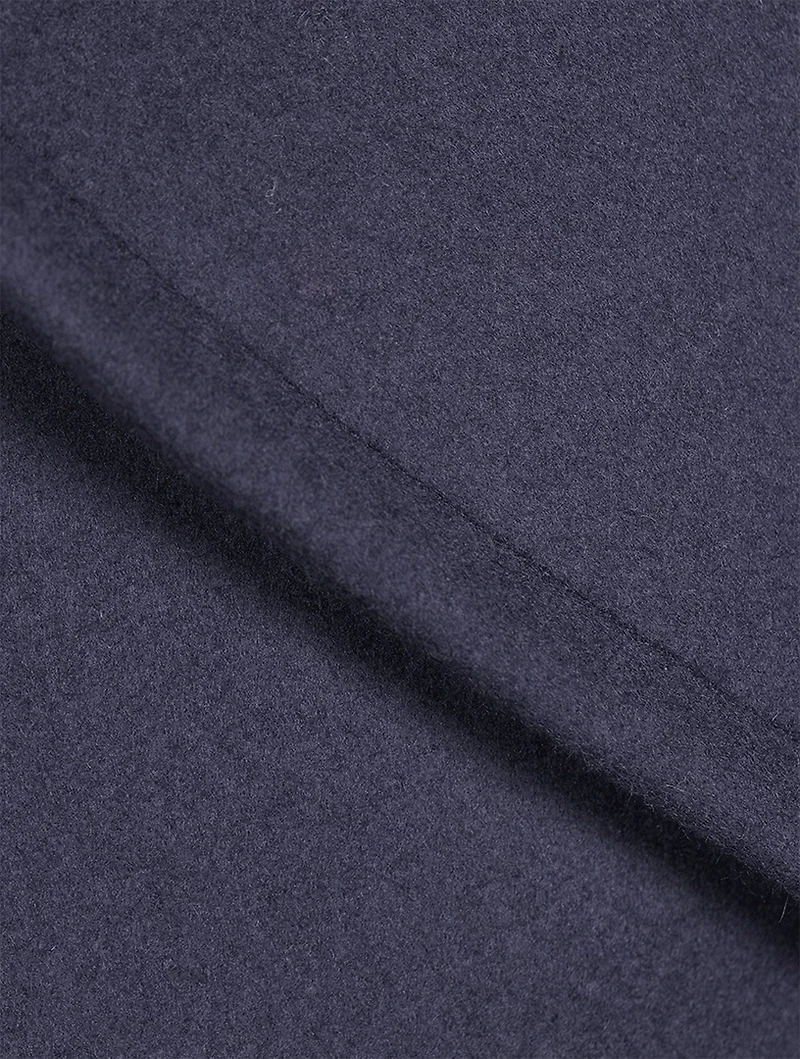 Circle Wool Cashmere Peacoat