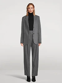 Single-Breasted Blazer