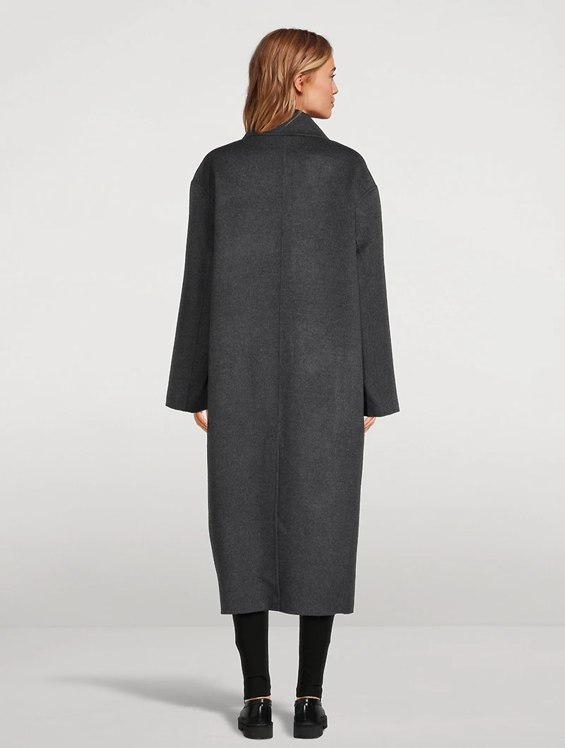 Doublé Wool Car Coat