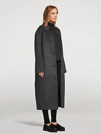 Doublé Wool Car Coat