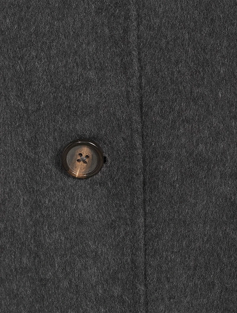 Doublé Wool Car Coat