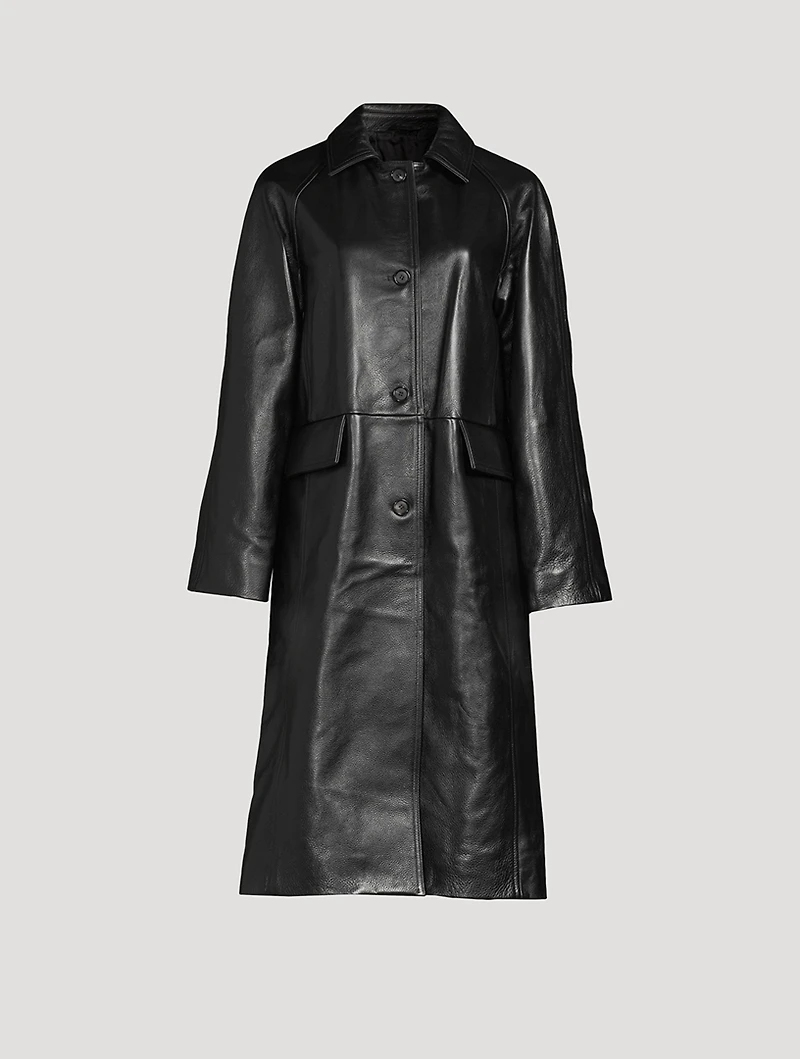 Leather Coat