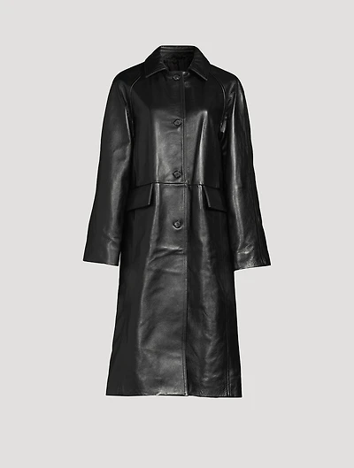 Leather Coat