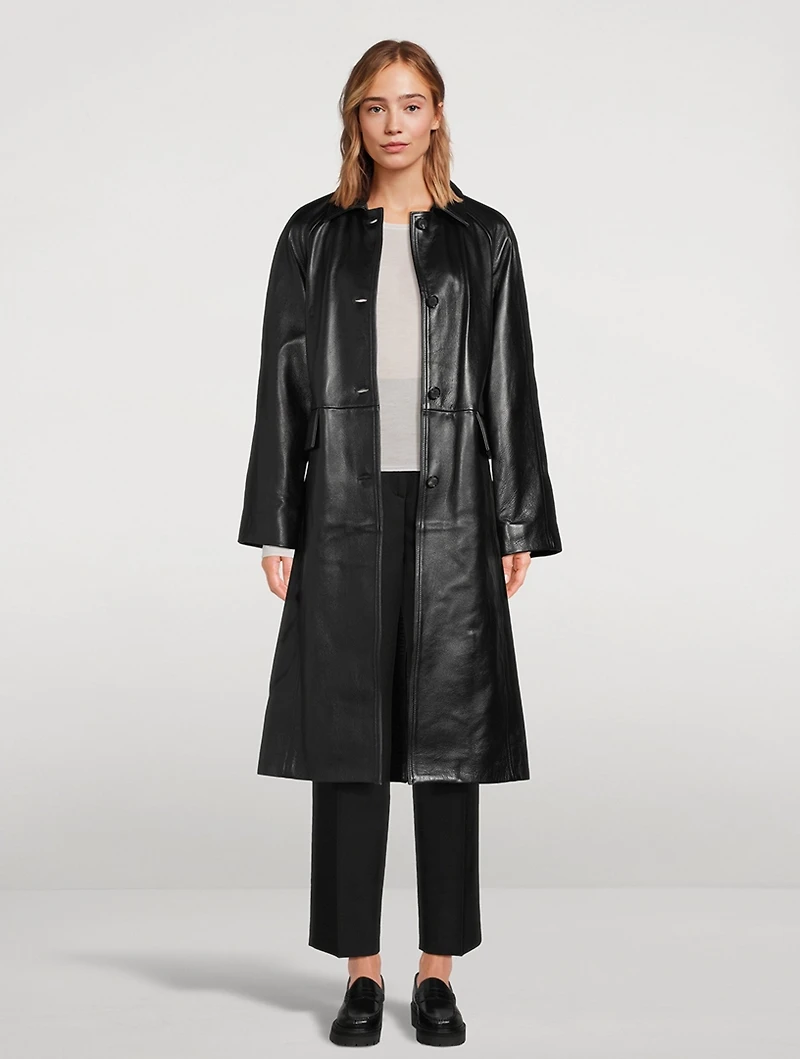 Leather Coat
