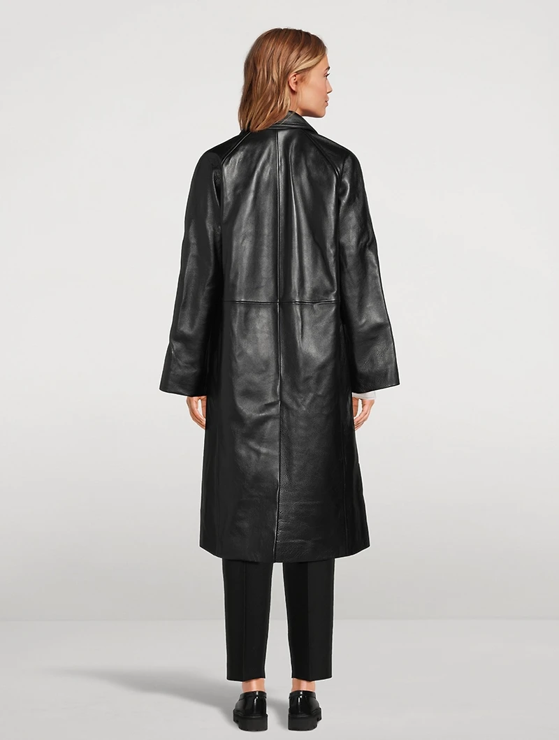 Leather Coat