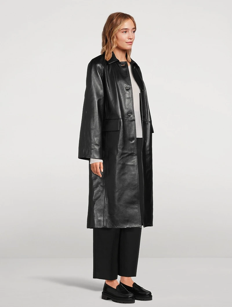 Leather Coat