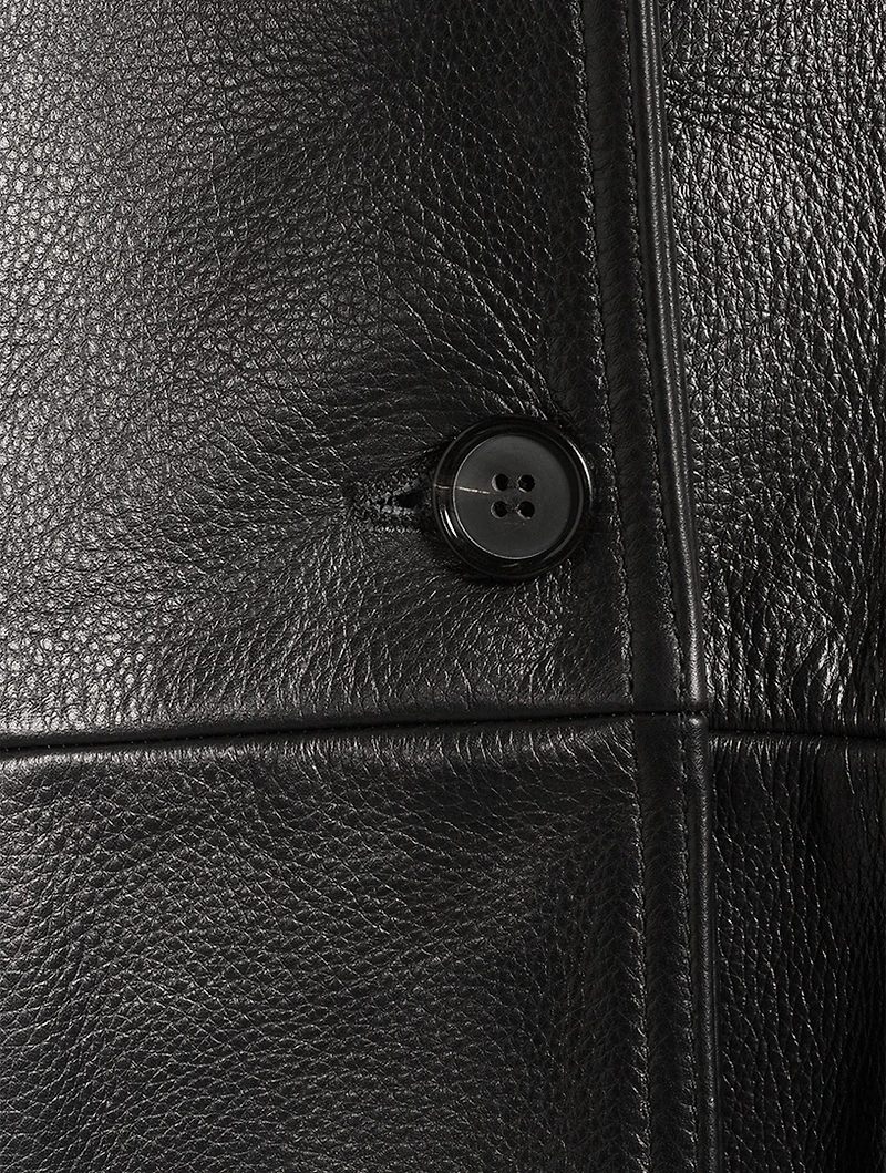 Leather Coat