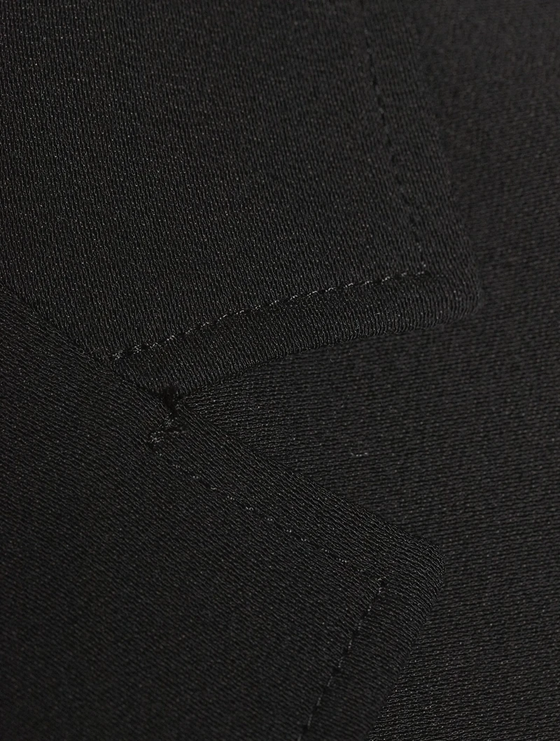 Wool And Silk Tailored Coat