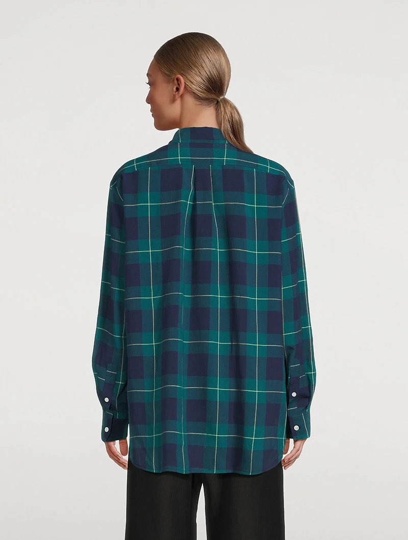 Shirt Tartan Check Print