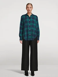 Shirt Tartan Check Print