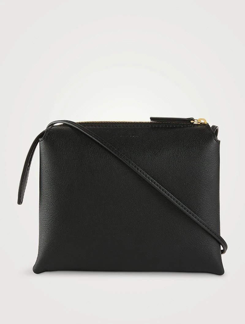 Mini Twin Leather Crossbody Bag