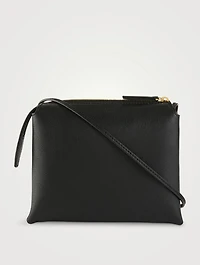 Mini Twin Leather Crossbody Bag