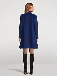 Wool Alpaca A-Line Coat