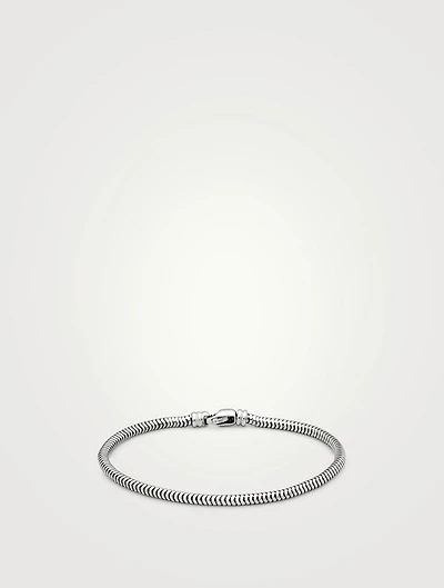 Silver Snake Chain Bracelet