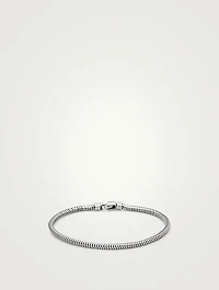 Silver Snake Chain Bracelet