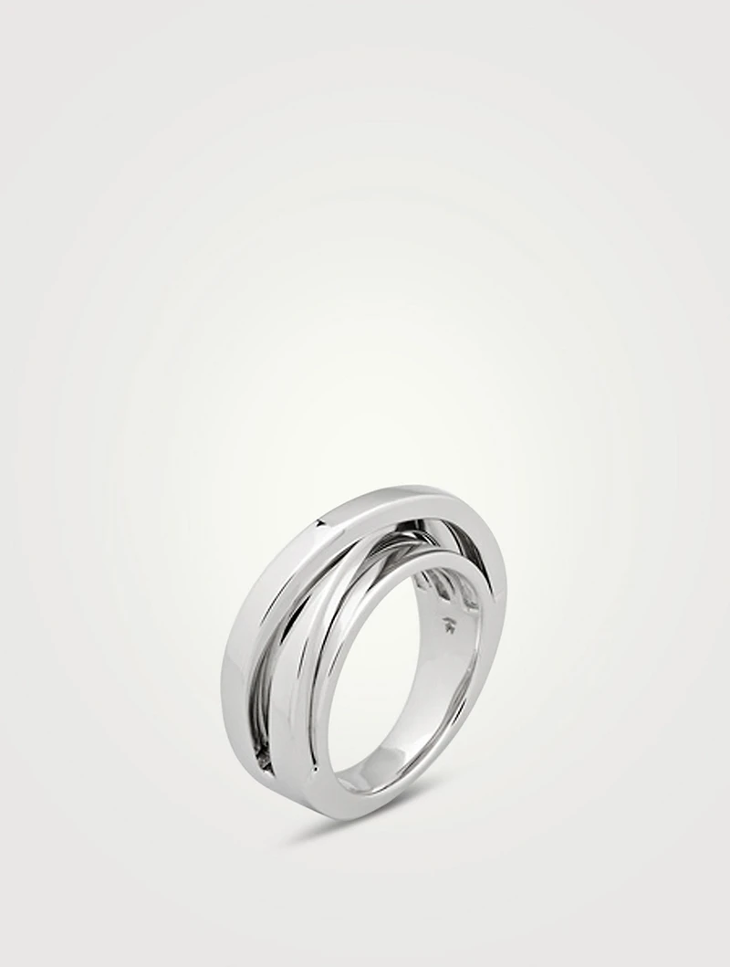 Orb Slim Sterling Silver Ring