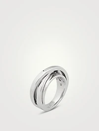 Orb Slim Sterling Silver Ring