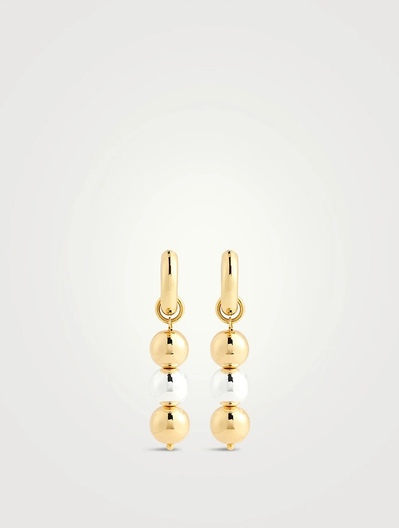 Electrum Drop Earrings