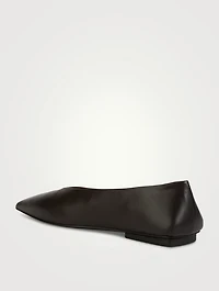 Ago Leather Ballerina Flats
