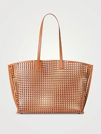 Medium Ai Perforated Leather Shoulder Bag