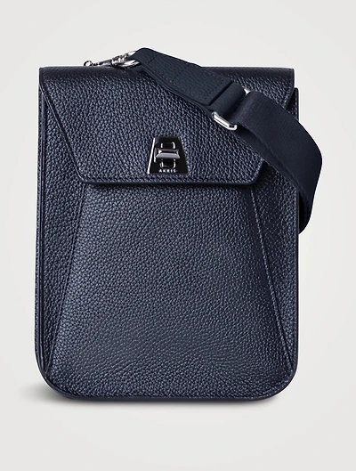 Mini Anouk Leather Messenger Bag