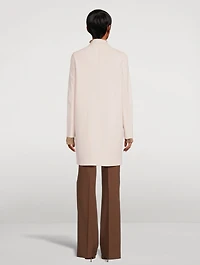 Wool And Cashmere Cocoon Coat