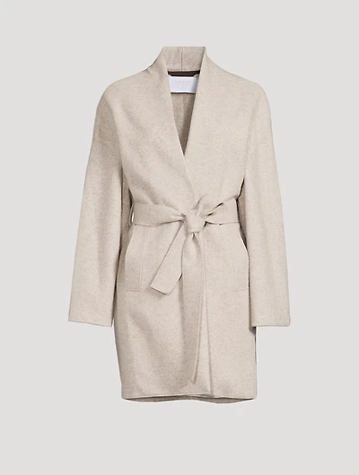 Belted Cashmere Cardigan