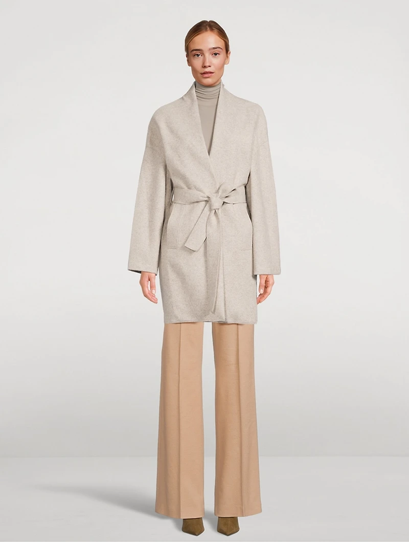 Belted Cashmere Cardigan