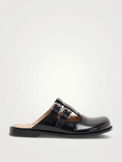 Campo Leather Mary Jane Mules