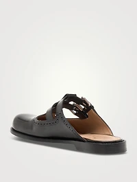 Campo Leather Mary Jane Mules