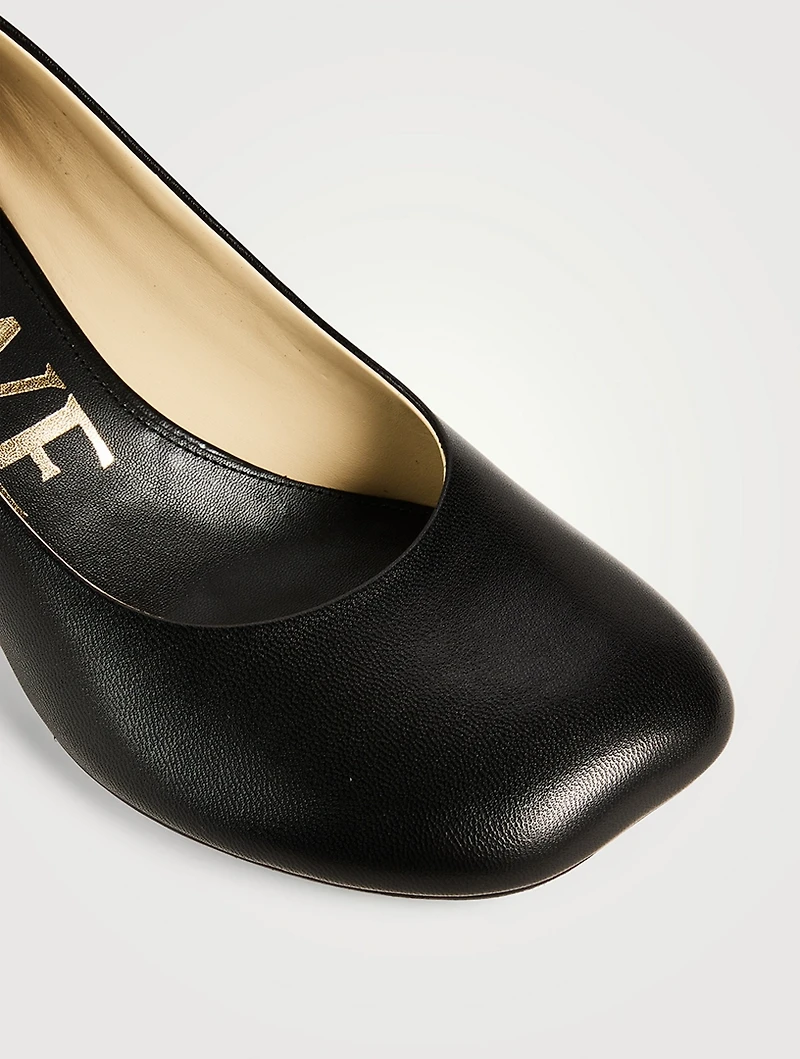 Toy Leather Pumps
