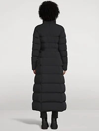 Calina-City Stretch Light Down Maxi Coat