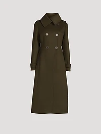Elodie Double Face Wool Tailored Coat