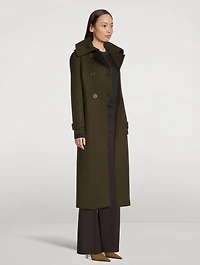 Elodie Double Face Wool Tailored Coat
