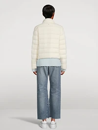Melia Cashmere-Blend Down Jacket