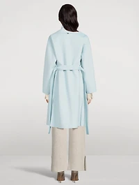 Thalia Double-Face Wool Wrap Coat