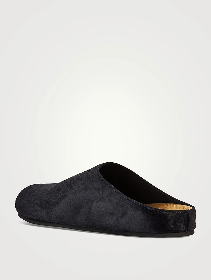 Hugo Pony Hair Clogs