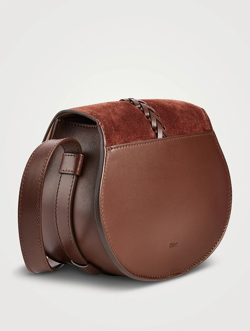 Small Marcie Suede Saddle Bag