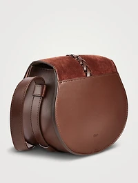 Small Marcie Suede Saddle Bag