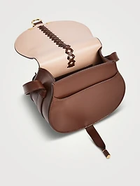 Small Marcie Suede Saddle Bag
