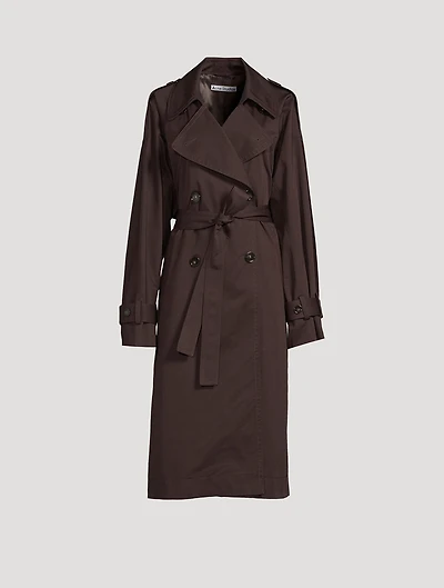 Double-Breasted Trench Coat