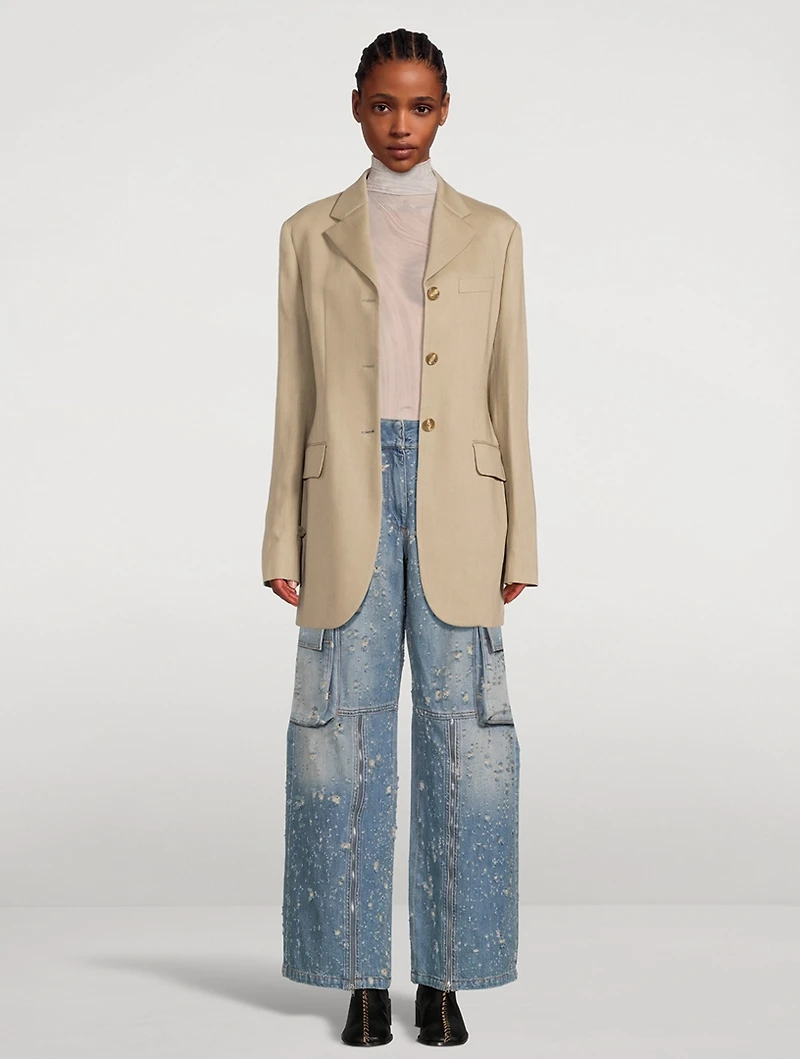 Single-Breasted Blazer